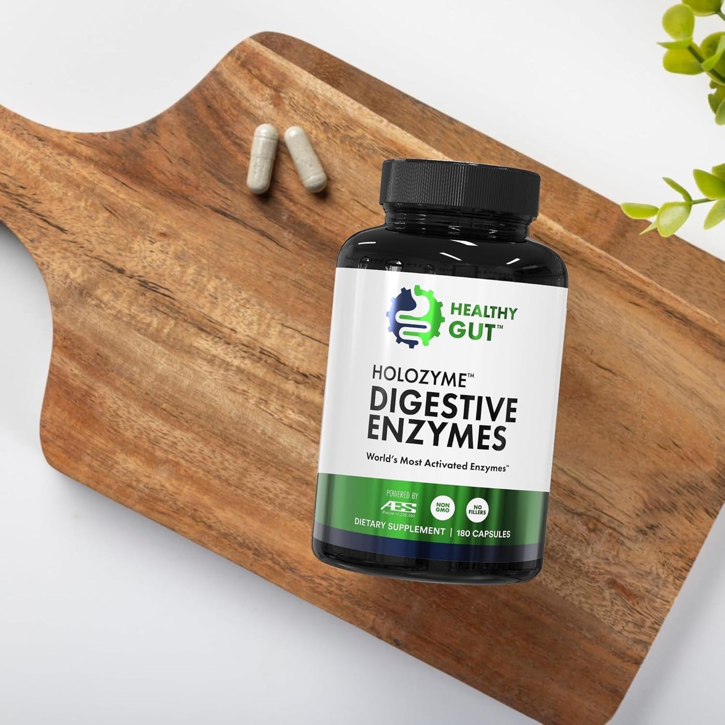 Natural Digestive Enzyme Supplement - 180 Capsules