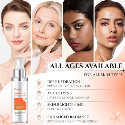 Natural Vitamin C Face Serum 20% - Anti Aging Moisturizer