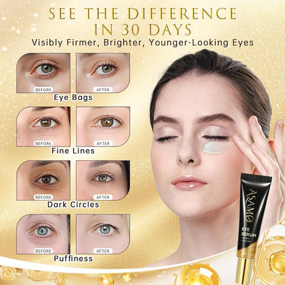 Anti Aging Eye Serum 20ml - Wrinkle Reducing & Smoothing