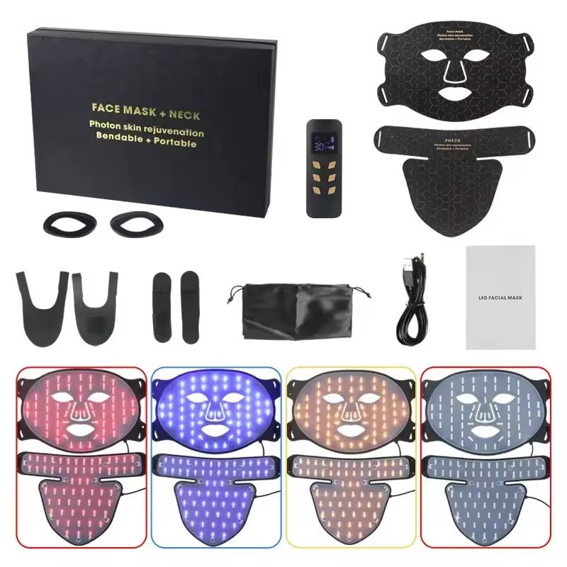 LED Red Light Therapy Neck Mask