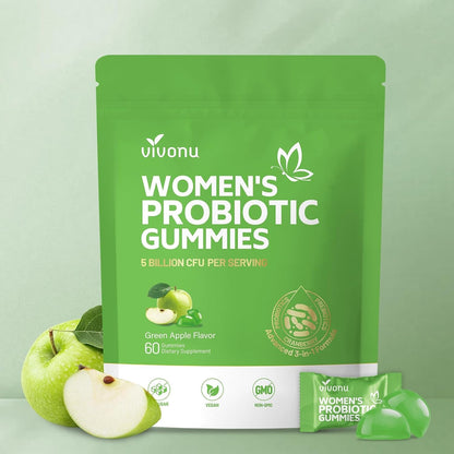 Natural Women's Probiotic Gummies for Vaginal Health - Mycosmeticslondon