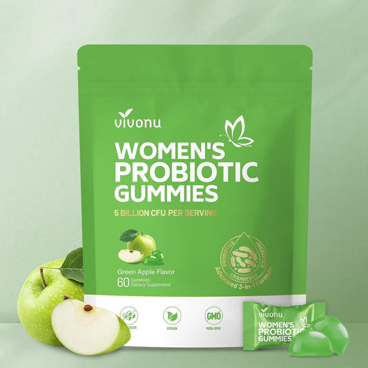Natural Women's Probiotic Gummies for Vaginal Health - Mycosmeticslondon