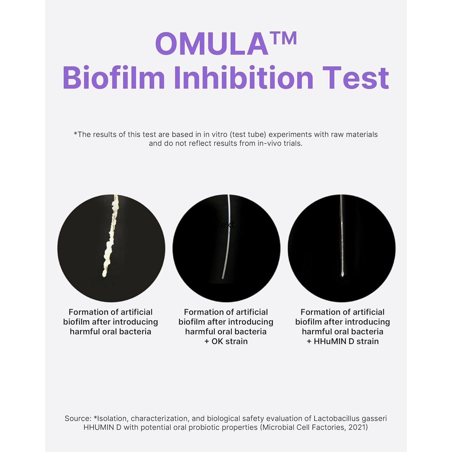 Natural Probiotic Oral Care Tablets for Fresh Breath