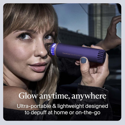 Compact Facial Massager for Puffy Skin Relief