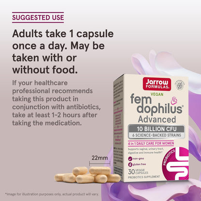 Women's 4-in-1 Probiotic Supplement Capsules