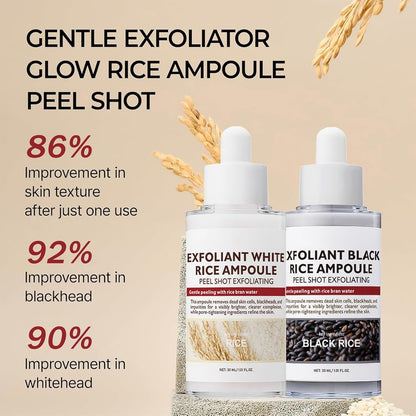 Gentle Dual Exfoliating Rice Serum Set 2 x 30ml