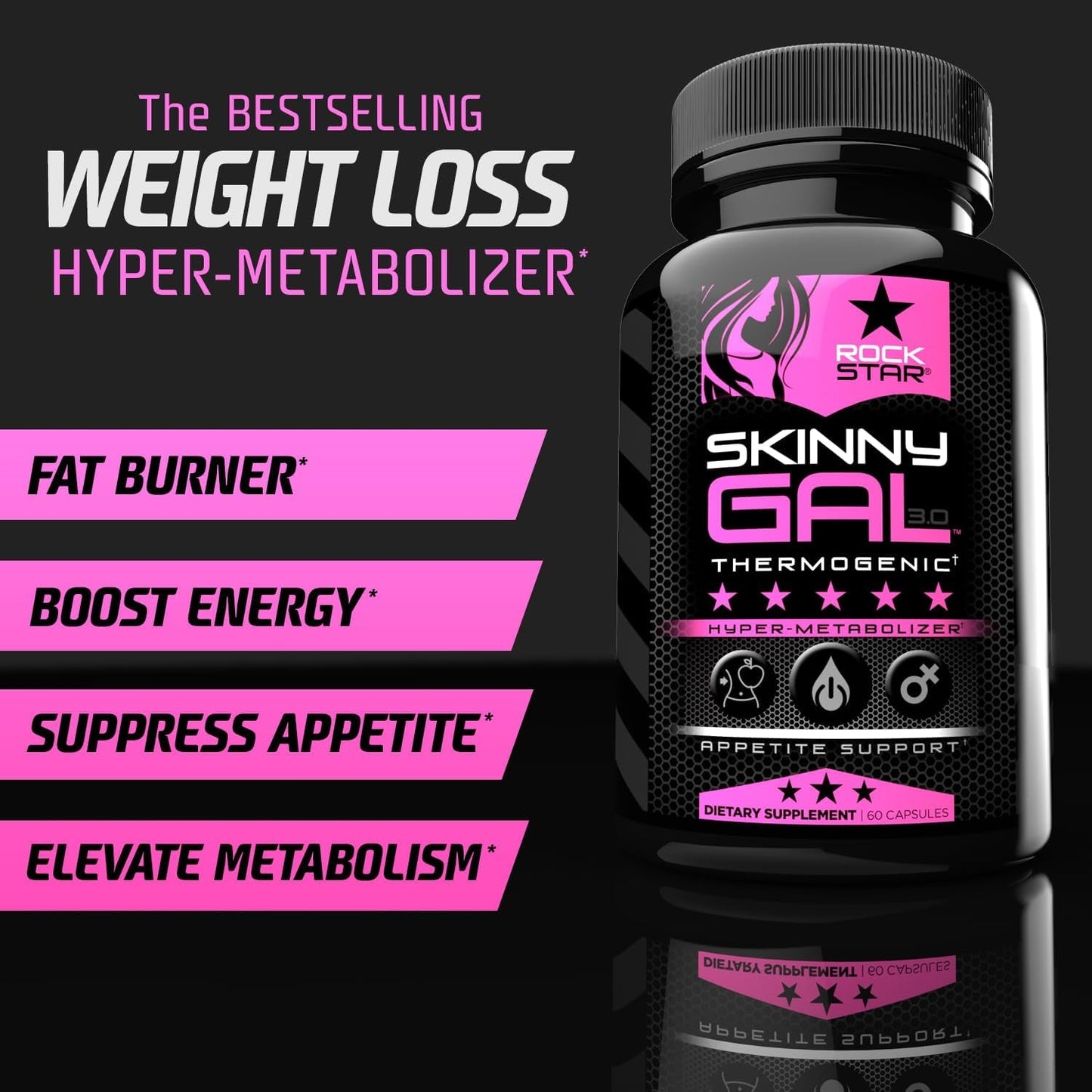 Ultra Slim Diet Pills for Women - 60 Capsules