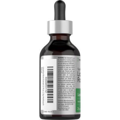 Natural Licorice Root Liquid Supplement