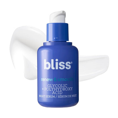 Glowing Skin Night Serum 30ml - Glycolic Acid Face Renewal - Mycosmeticslondon