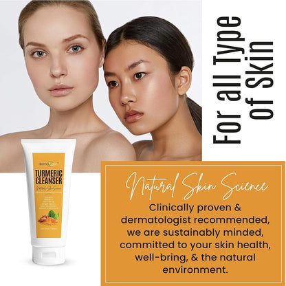 Natural Turmeric Face Cleanser - 150ml