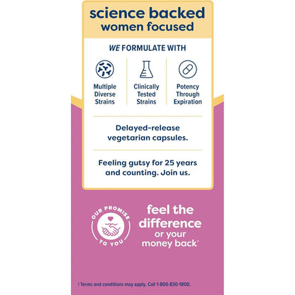 Probiotic Supplement for Women - 30 Capsules