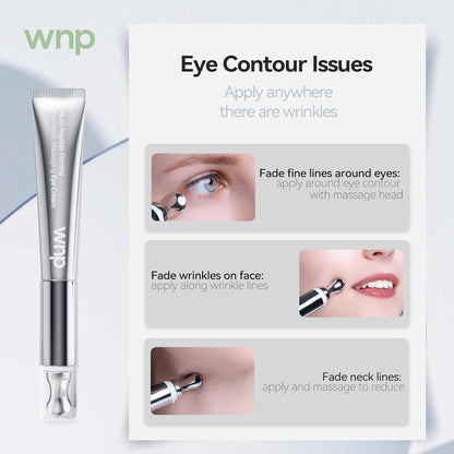 Anti Aging Eye Cream with Massager & Peptides 15g