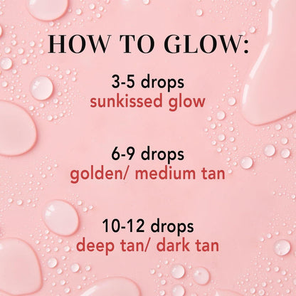 Dark Self Tanning Serum for Face and Body