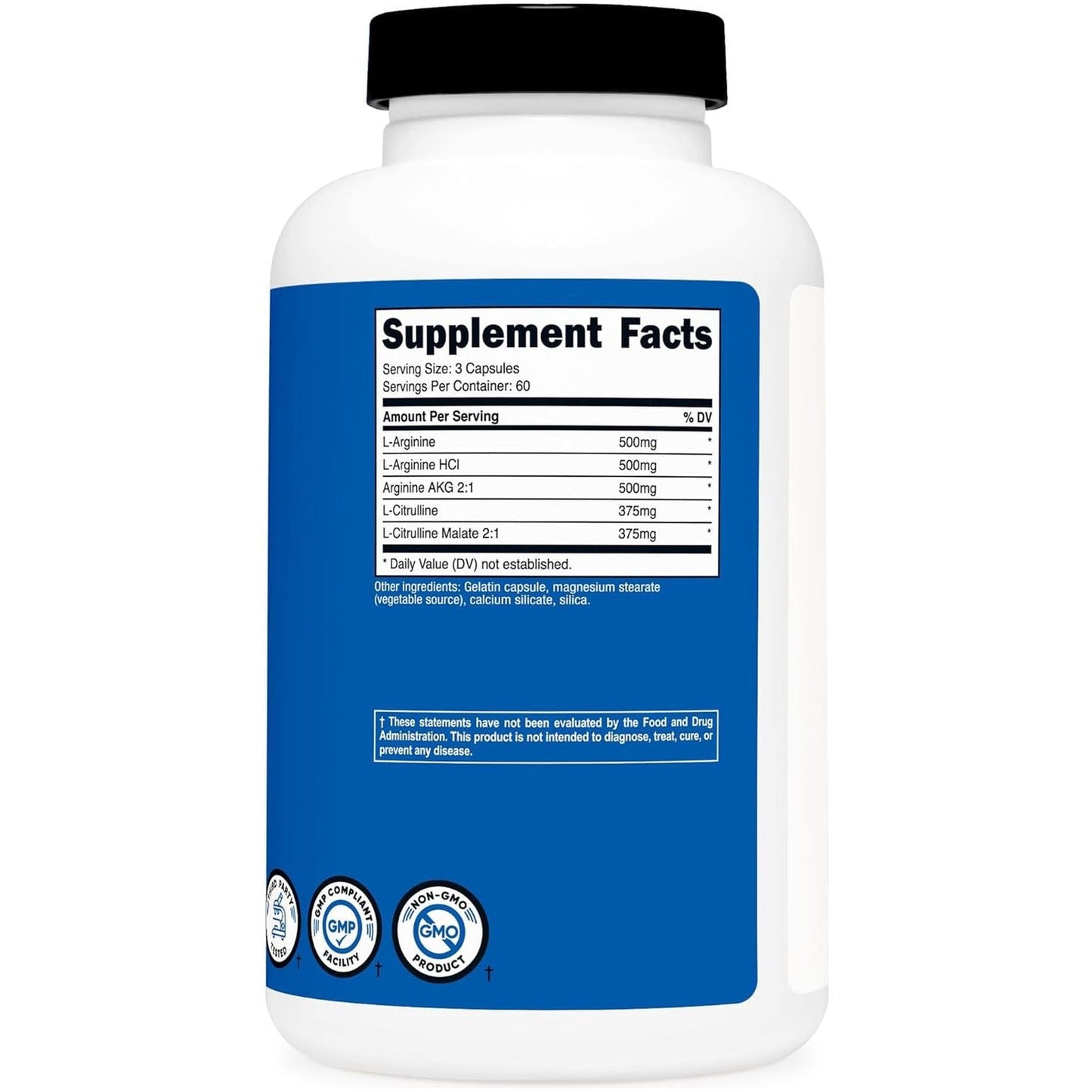 Maximum Strength Nitric Oxide Supplement 2250MG