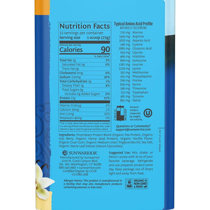 Natural Plant Protein Powder for Muscle Recovery