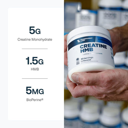 Pure Creatine HMB Supplement Strawberry Lemonade Flavor