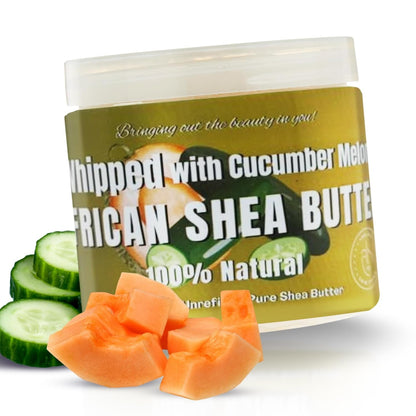 Rich Moisturizing Shea Butter 340g - Soothing Hydrating Cream - Mycosmeticslondon