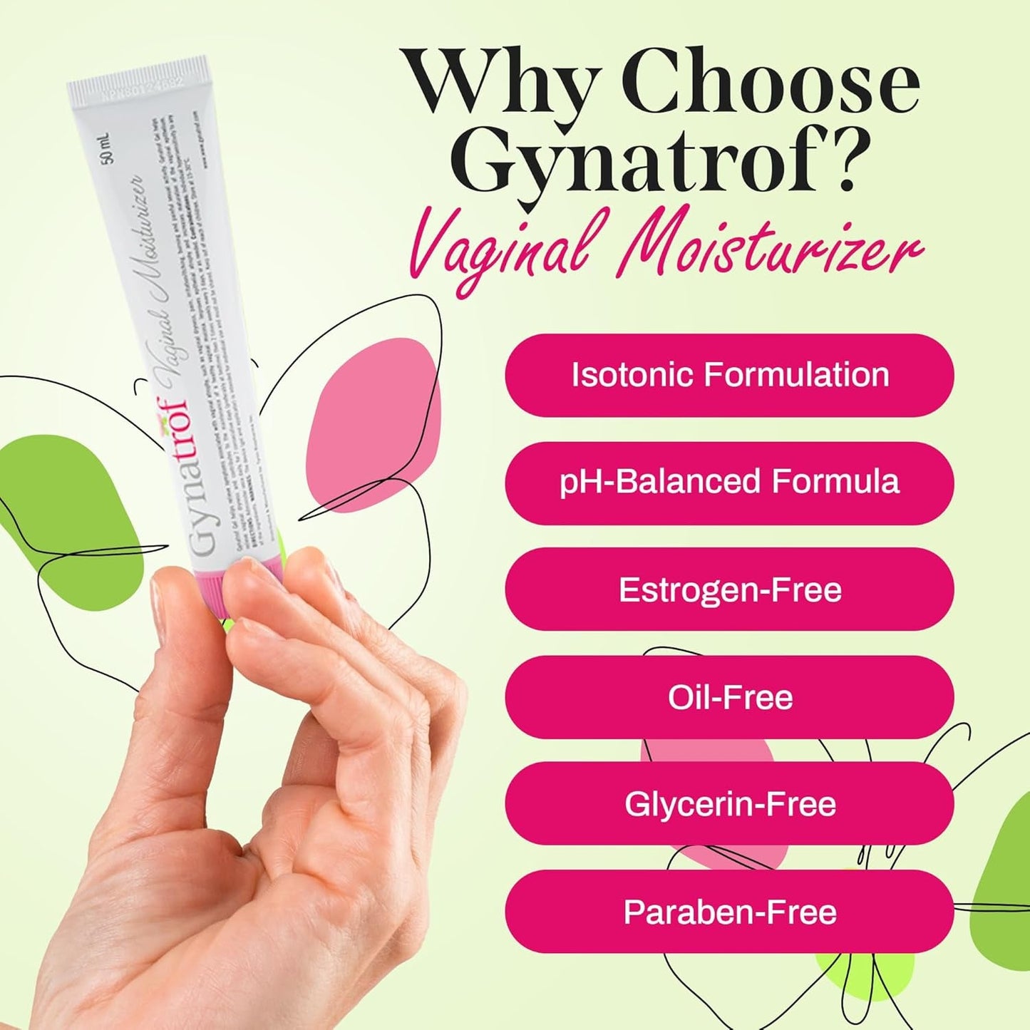 Natural Vaginal Moisturizer Cream - Fast Relief 50ml