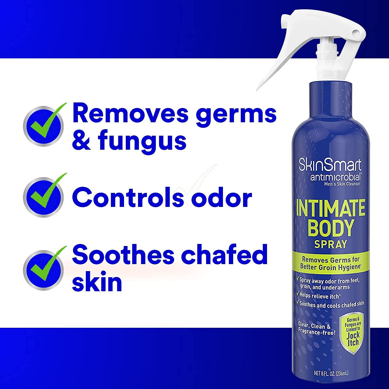 Fresh Anti Odor Body Spray for Women 236ml