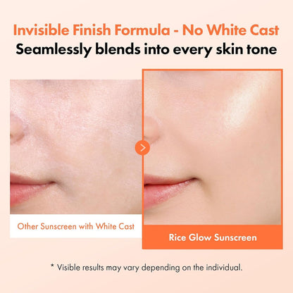 Natural Glow Moisturizing Sunscreen 50ml - No White Residue
