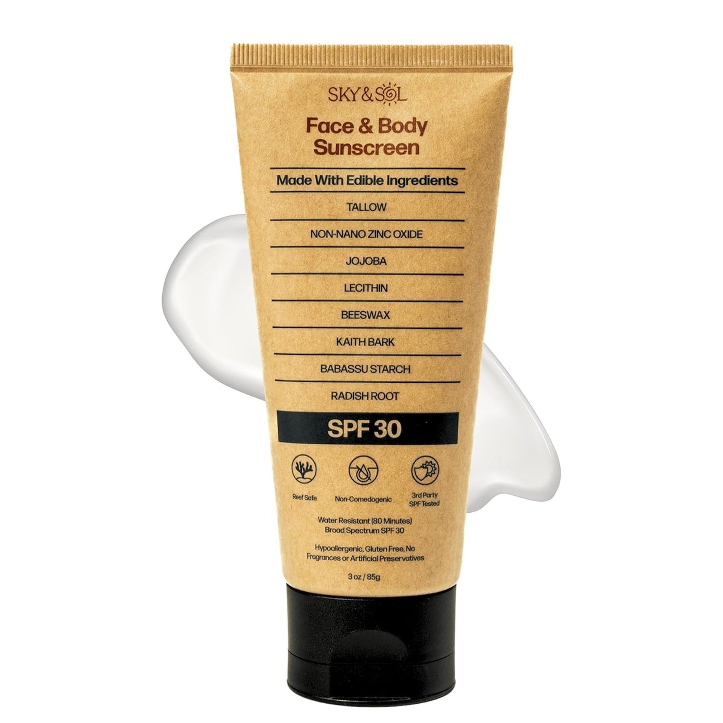 Gentle Reef Safe Sunscreen SPF 30 - 85g - Mycosmeticslondon