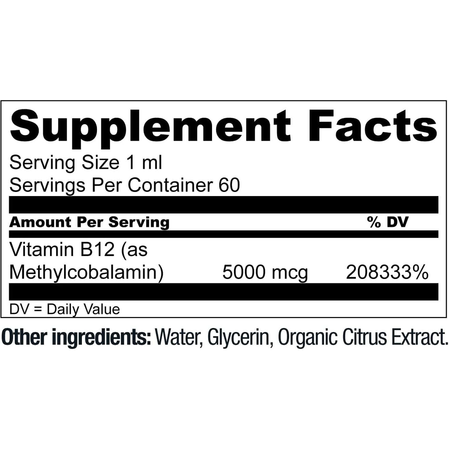 Natural Vegan B12 Supplement - Boost Energy & Immunity