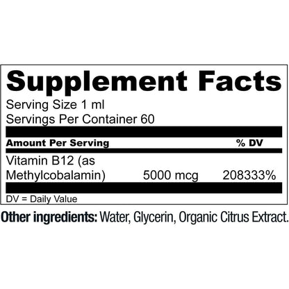 Natural Vegan B12 Supplement - Boost Energy & Immunity