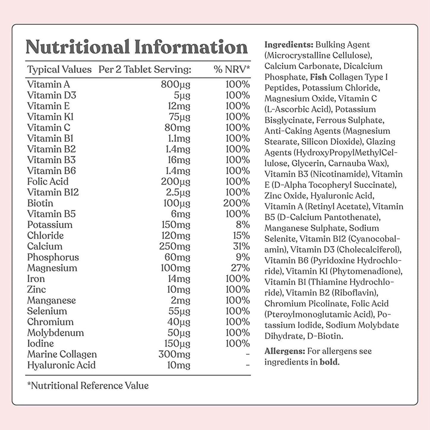 Essential Women's Daily Multivitamin Tablets