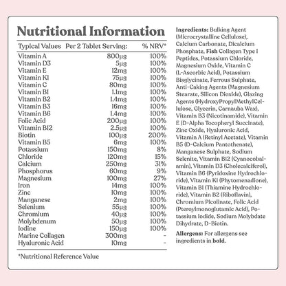 Essential Women's Daily Multivitamin Tablets