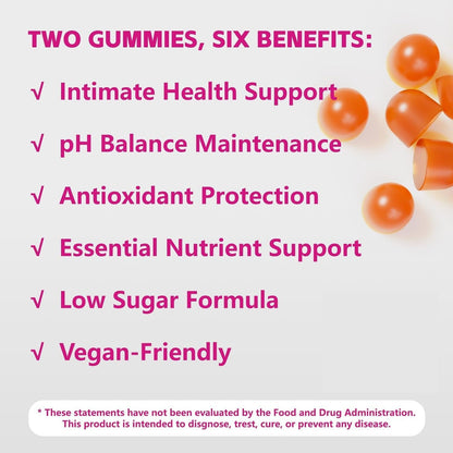 Natural pH Balance Immunity Gummies for Women