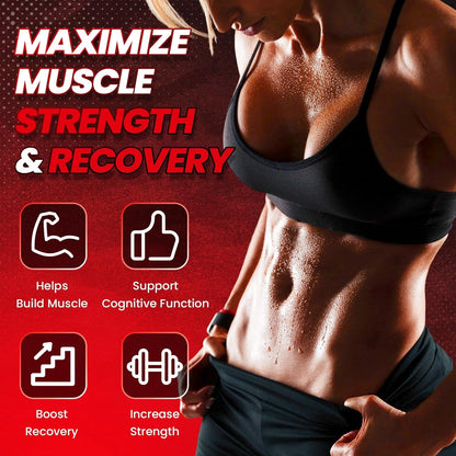 High Strength Sugar Free Creatine Gummy Supplements