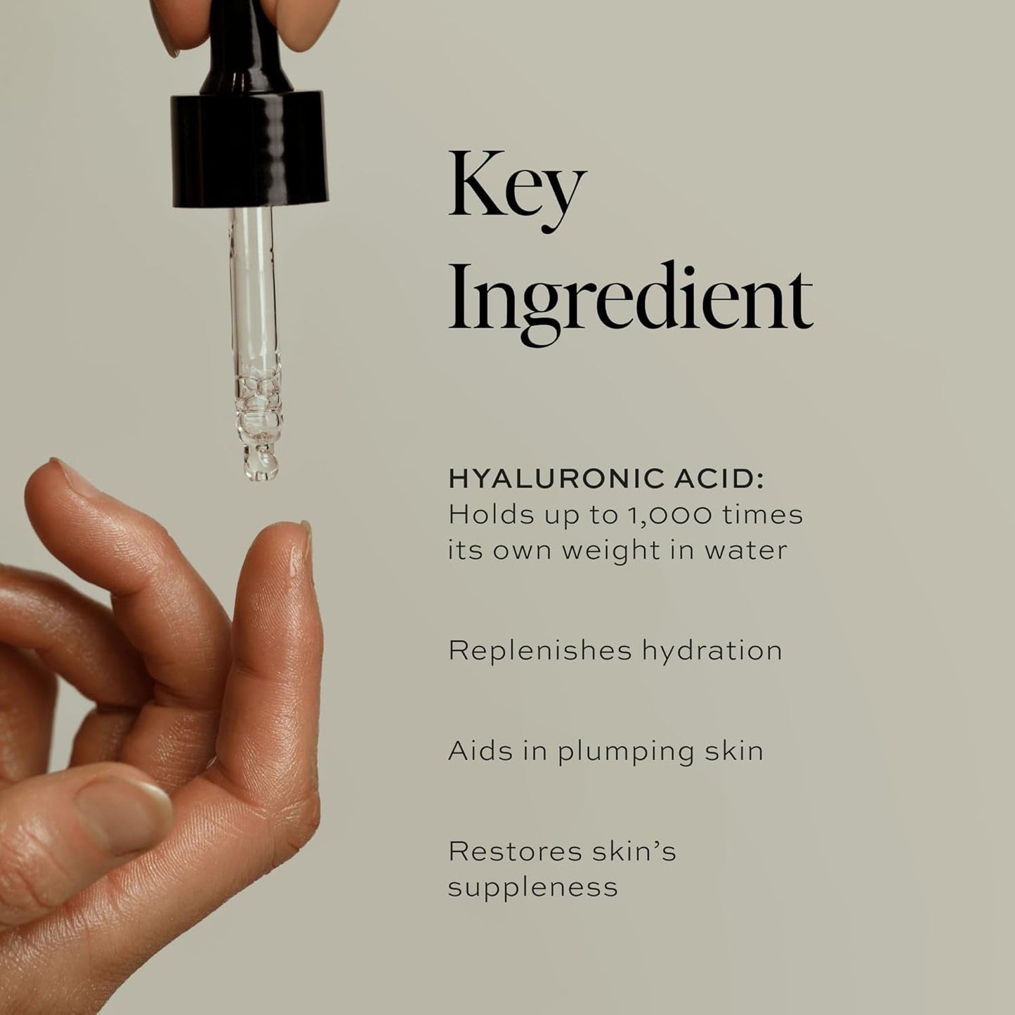 Moisturizing Hyaluronic Acid Face Serum