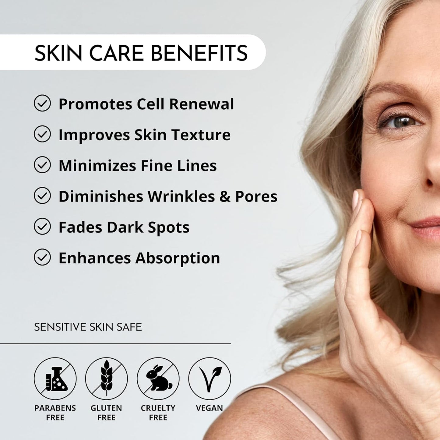 Gentle Exfoliating Night Cream for Sensitive Skin