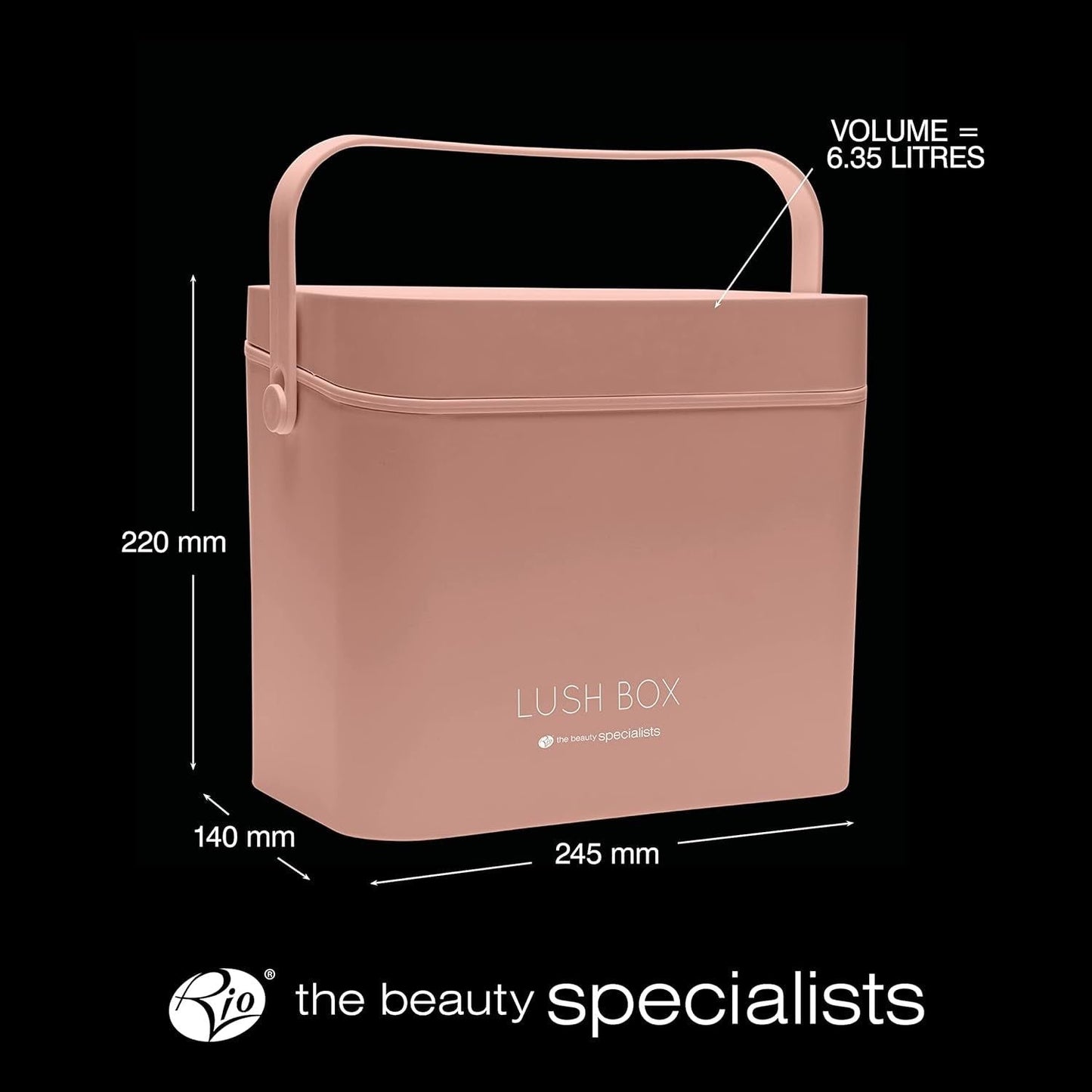 Compact Travel Makeup Case with LED Mirror
