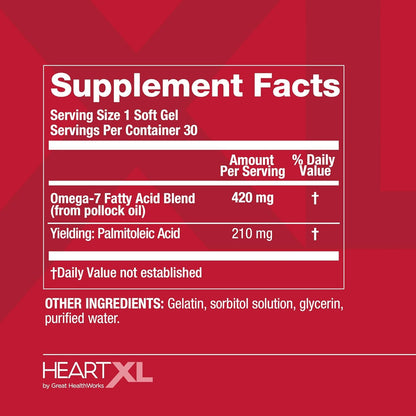 Natural Omega 7 Supplement for Heart Health