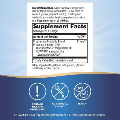 Probiotic Softgels for Digestive Health