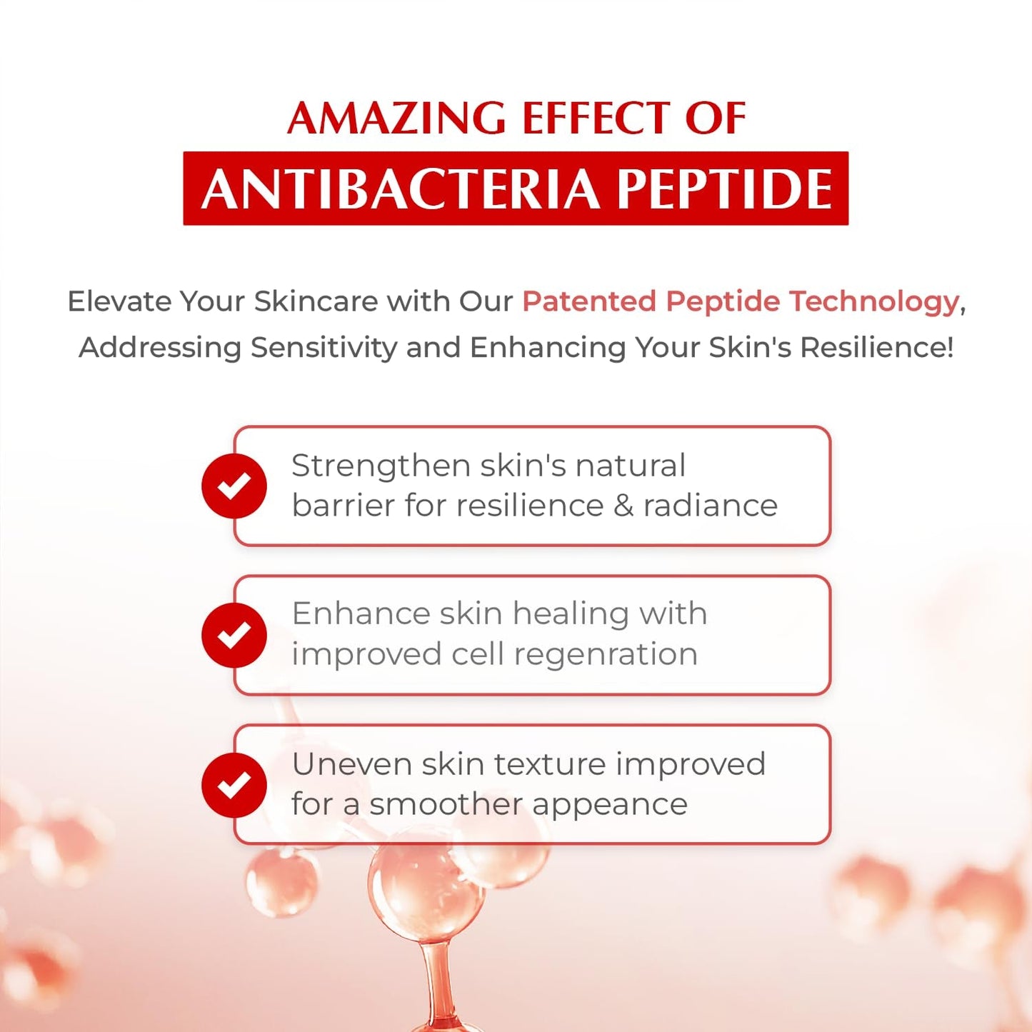Effective Peptide Acne Control Lotion