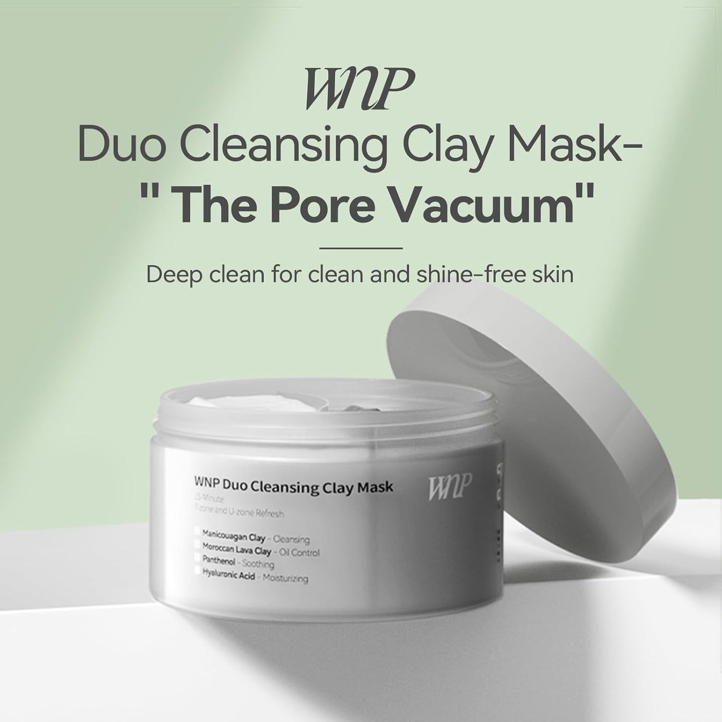 Purifying Clay Face Mask for Oily Skin Care