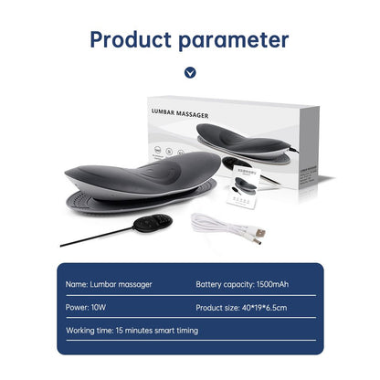 Heated Back Support Belt with Air Massage Therapy