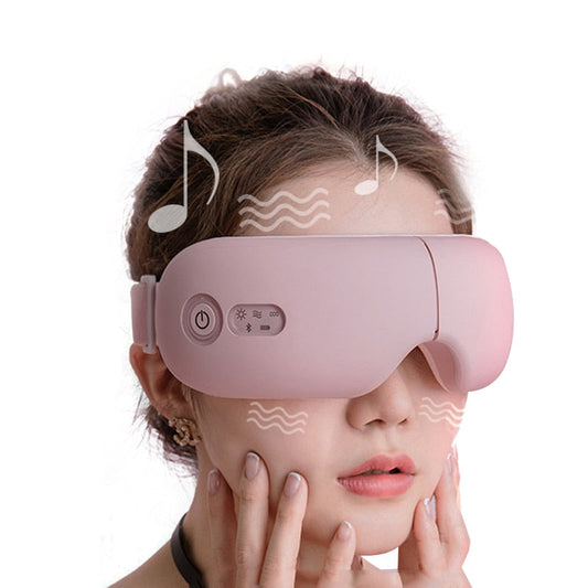 Relaxing Heated Eye Mask with Vibration Therapy - Mycosmeticslondon