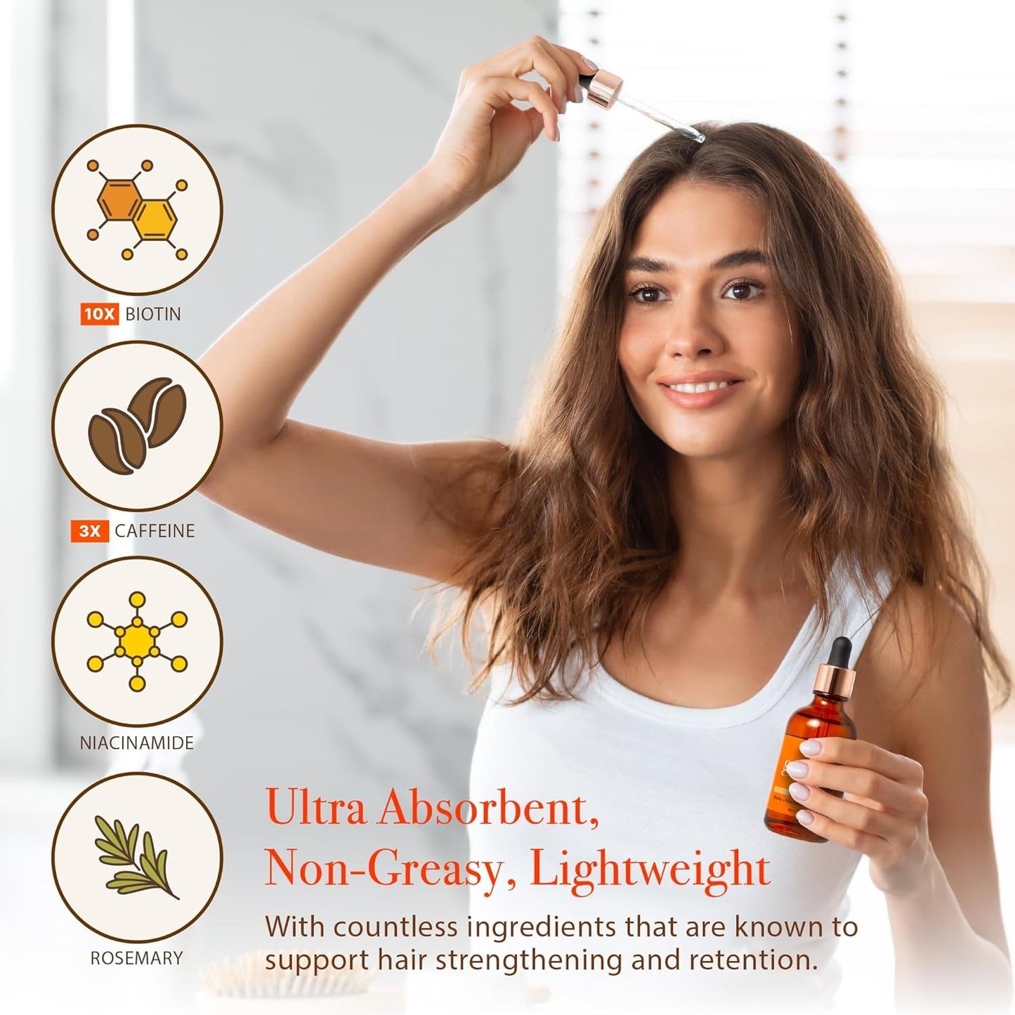Nourishing Hair Growth Serum for Dry Scalp Treatment