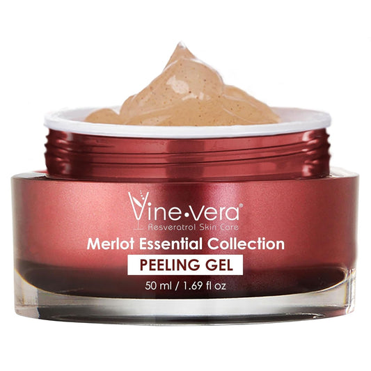 Anti Aging Exfoliating Face Gel with Resveratrol - Mycosmeticslondon