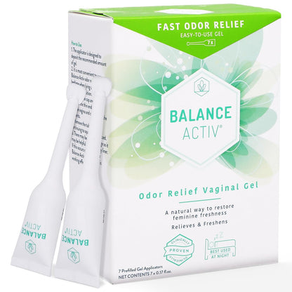 Natural Vaginal Odor Relief Gel - 7 PreFilled Applicators