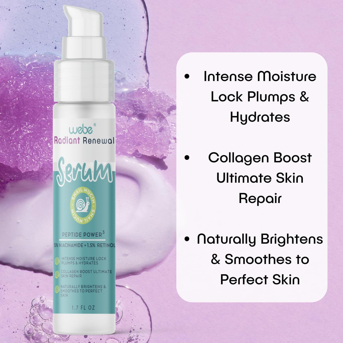 Advanced Snail Serum for Glowing Anti Aging Skin