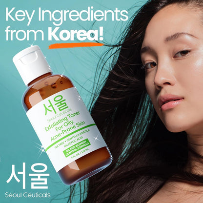 Gentle Salicylic Acid Toner for Acne Prone Skin