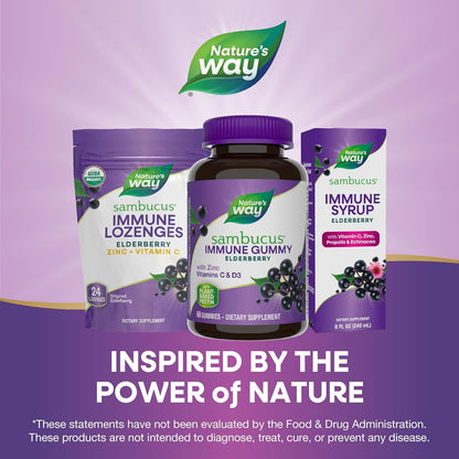 Elderberry Immune Boost Gummies with Vitamin C & Zinc