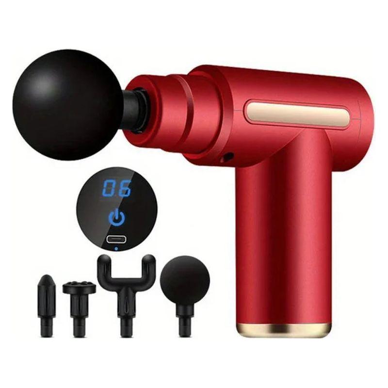 Compact Electric Massager Gun - Rechargeable Deep Tissue Massage Tool