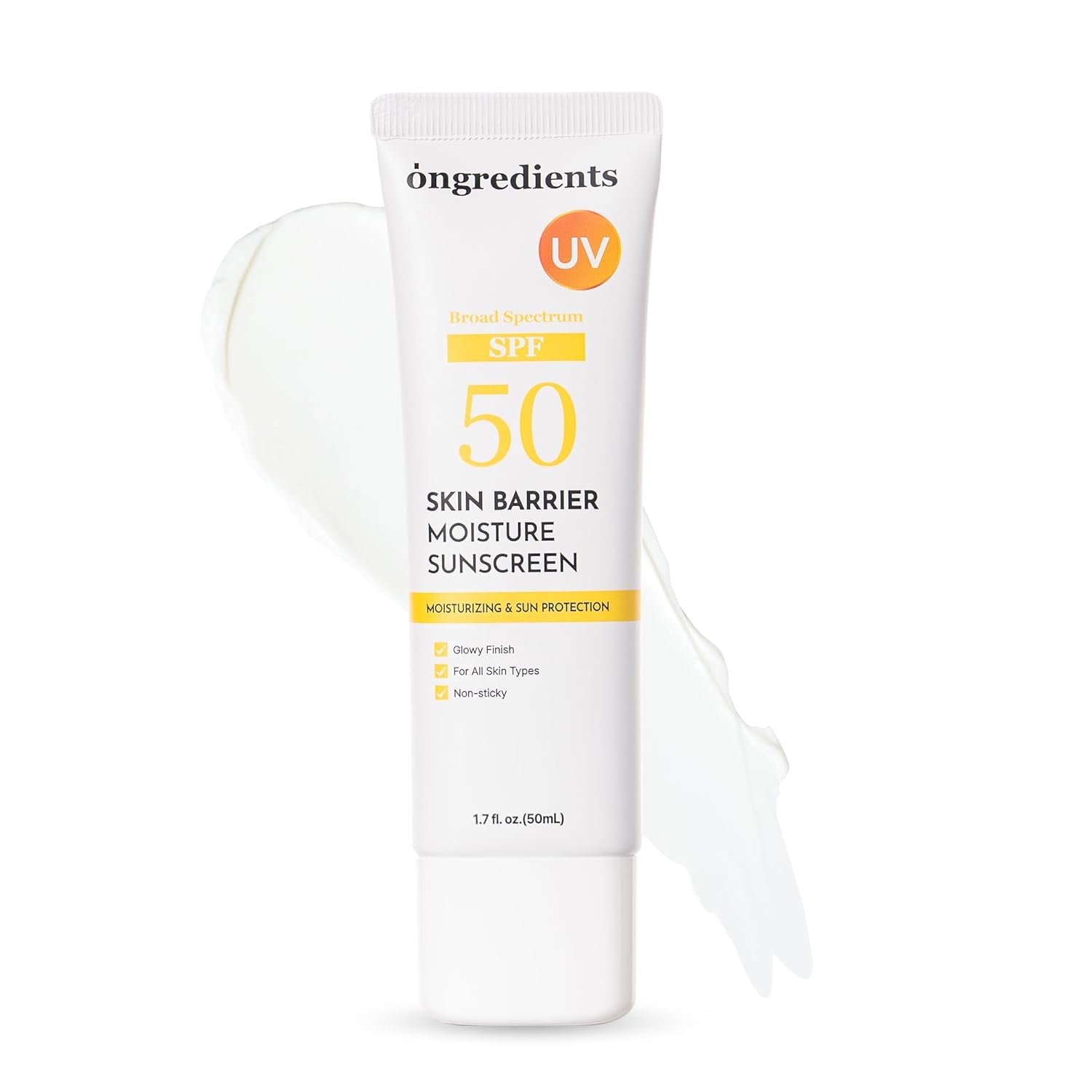 Natural Daily Sunscreen Lotion  SPF 50, Hydrating Moisturizer - Mycosmeticslondon