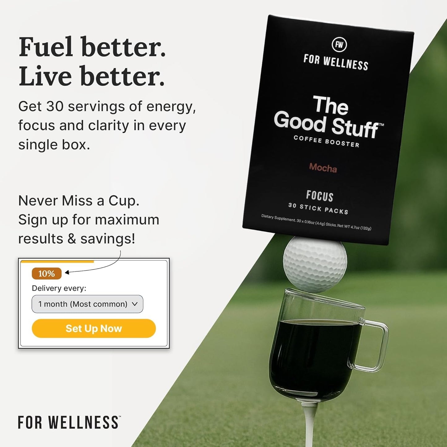 Delicious Mocha Coffee Creamer with Energy & Focus Boost