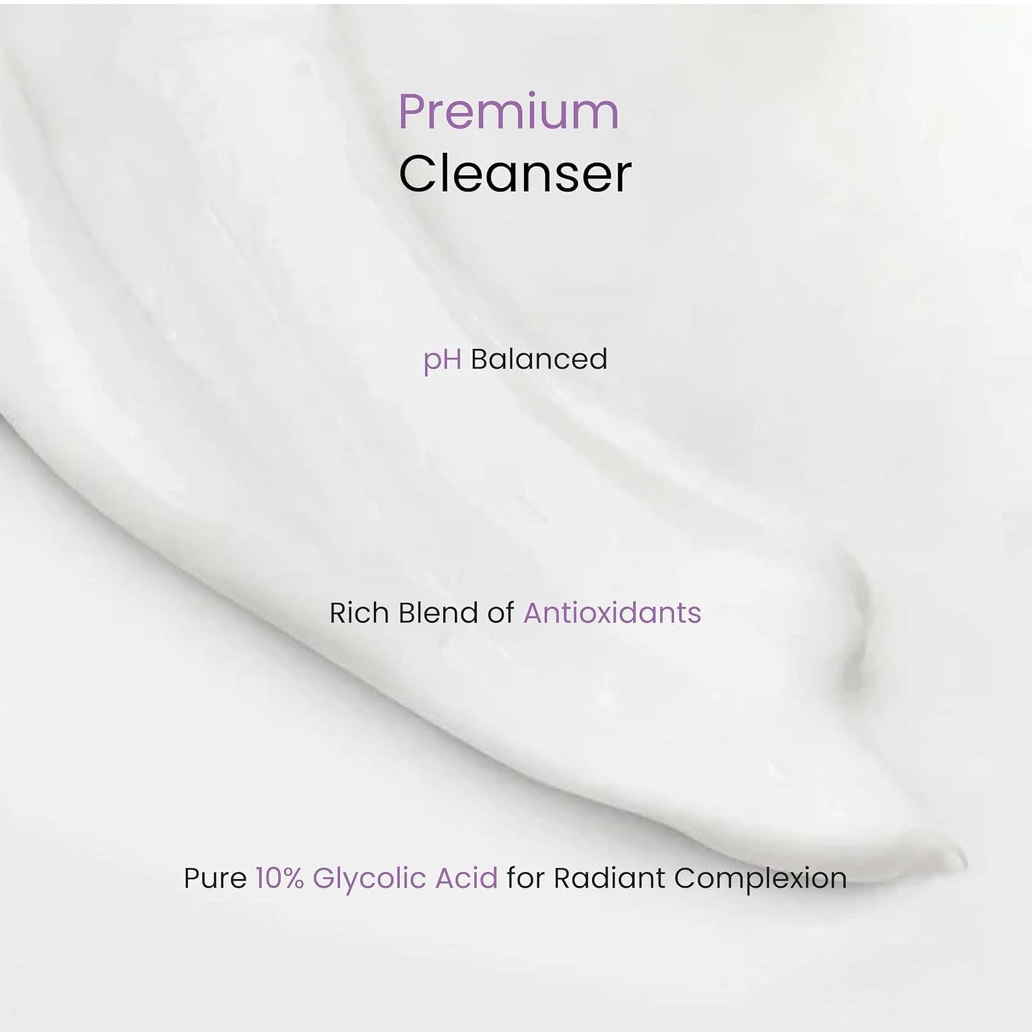 Gentle Exfoliating Face Cleanser for Acne Prone Skin